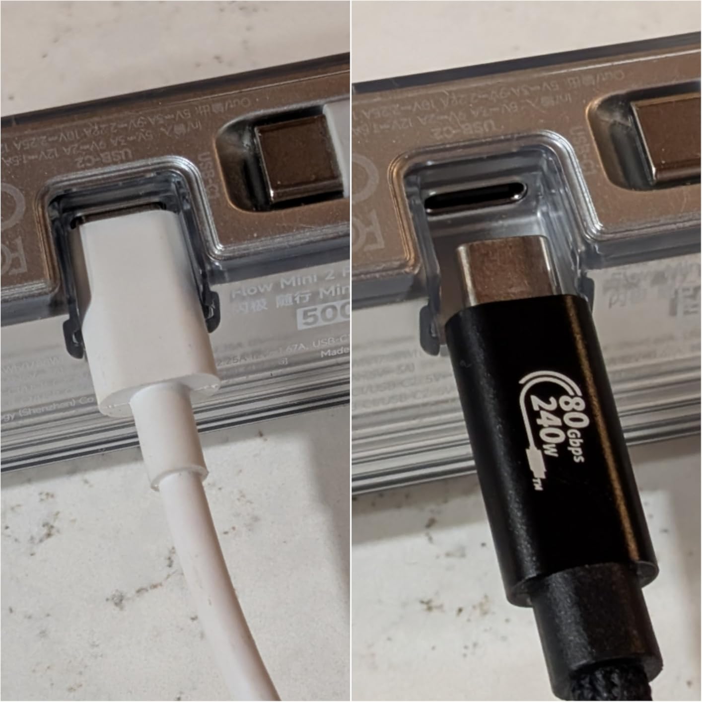 Sharge Flow Mini 2 Portable Charger with Built-in Cable 22.5W Max Power Bank for Travel, Fast Charging Battery Pack with iOS and USB-C Connector for iPhone 17/16/15/14, Galaxy, Google Pixel, and More customer photo 1