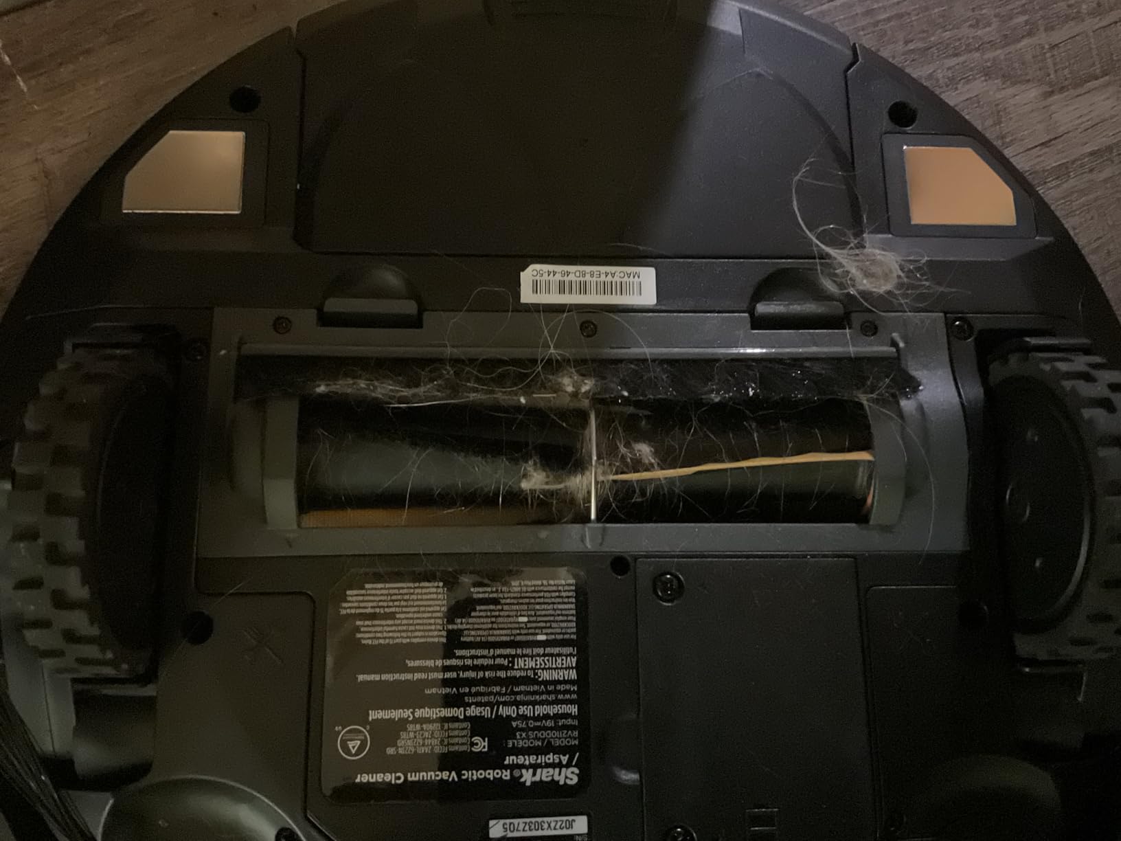 Shark Navigator Robot Vacuum (RV2110) with SmartPath Navigation, Self-Cleaning Brushroll, Anti-Hair Wrap, Pet Hair Pickup customer photo 2