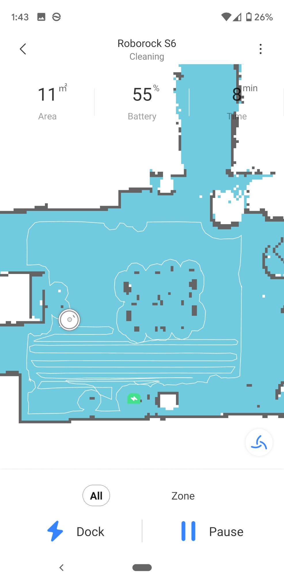 Roborock Q7 L5 Robot Vacuum and Mop Combo, 8,000Pa Suction, Dual Anti-Tangle System, LiDAR Navigation, Multi-Level Mapping, Self-Charging Robotic Vacuum Cleaner, Black customer photo 2