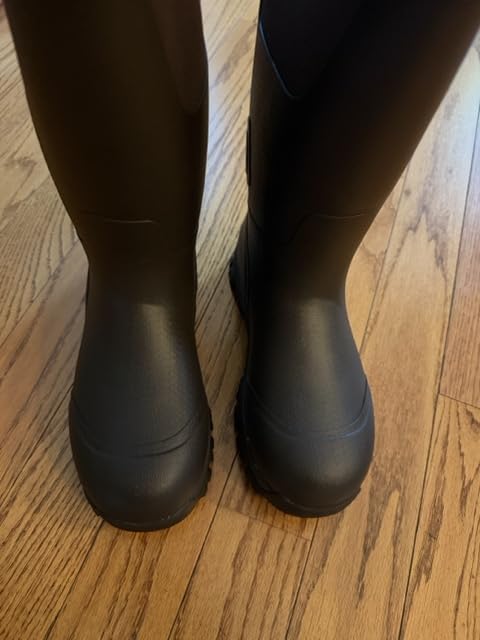 MudRidge Hunting Boots by KastKing, Men's Waterproof Insulated Rubber Boots with 6mm Neoprene, All-terrain Anti-slip Sole, Warm Cold Weather Hunting, Fishing, Hiking & Farm Boots customer photo 2