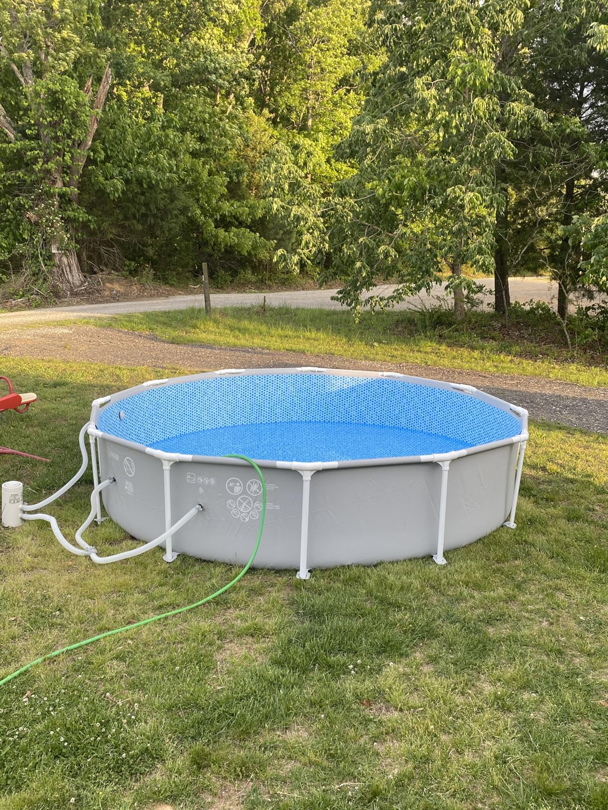 INTEX 26711EP 12Ft X 30In Prism Frame Premium Above Ground Swimming Pool Set with Filter Pump customer photo 2