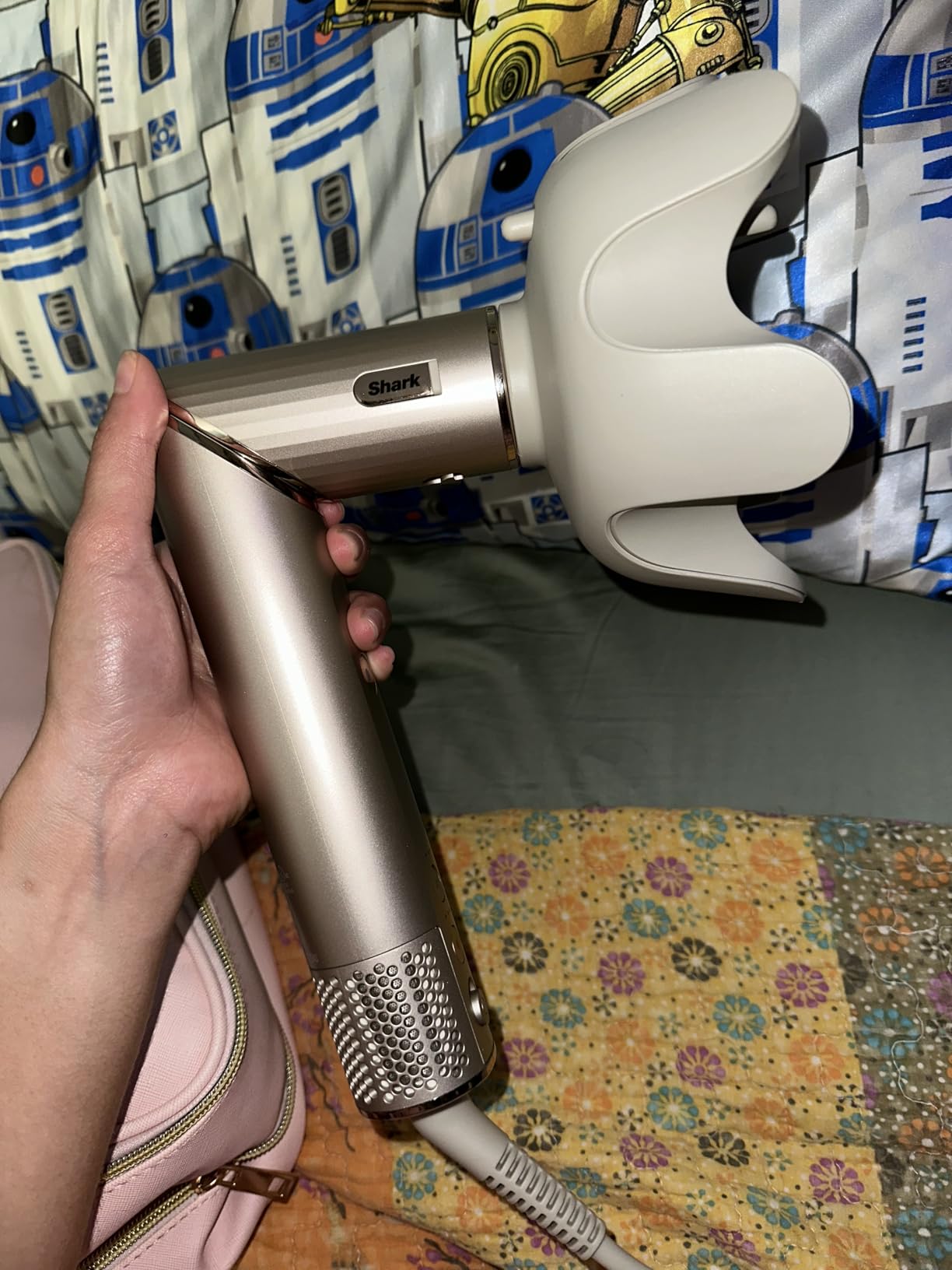 Curl-Defining Diffuser Attachment for Shark FlexStyle, Adjustable Prongs Diffuser Compatible With Shark Flex Style Attachment, Reduces Frizz Defines Curls Lifts Roots for Curly and Coily Hair customer photo 1