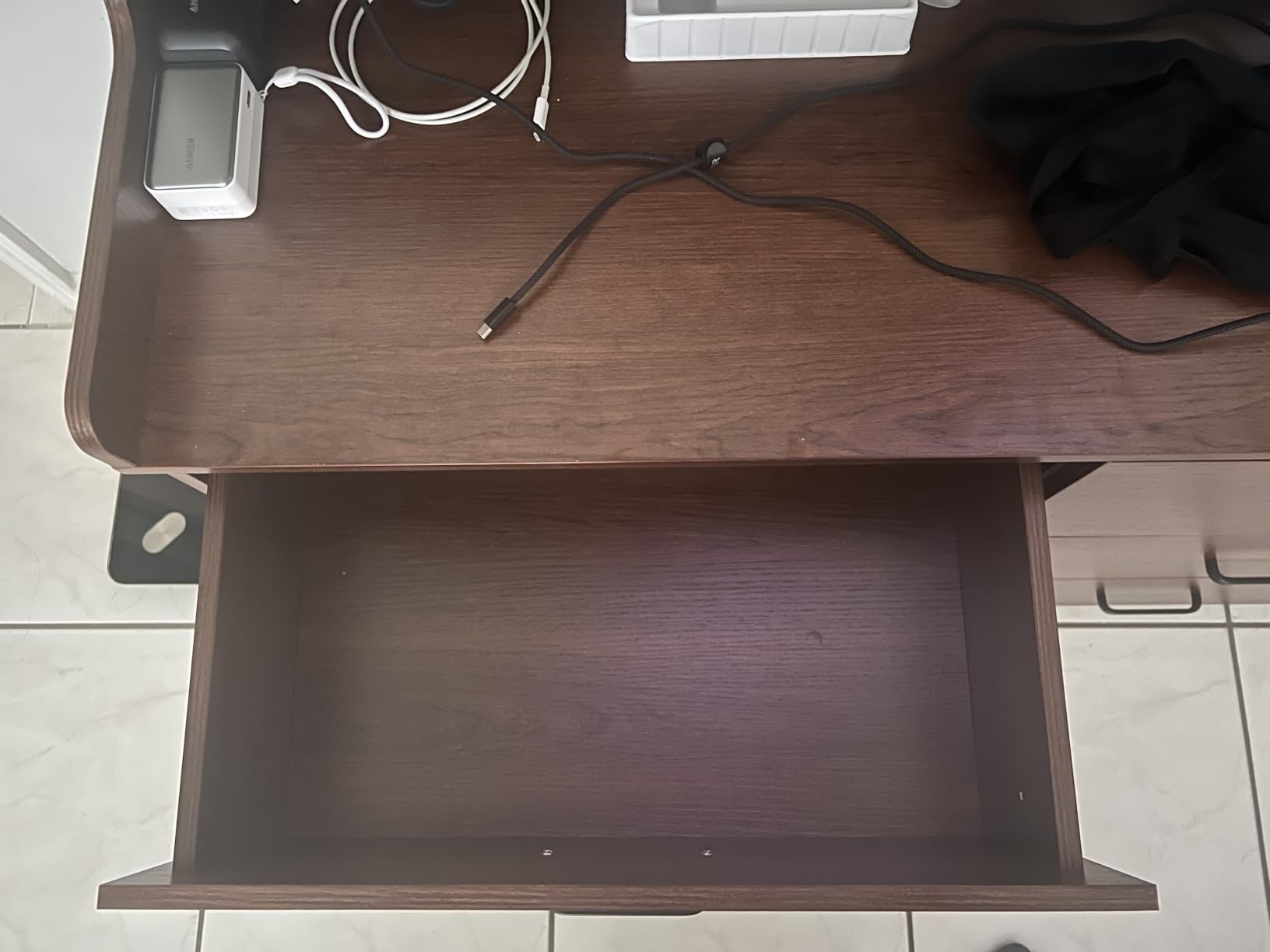 Bigbiglife Wood Dresser for Bedroom, 6 Drawer Double Dresser, Mid Century Modern Chest of Drawers with Deep Drawers, Large Storage Organizer for Living Room, Closet (Walnut Brown) customer photo 1