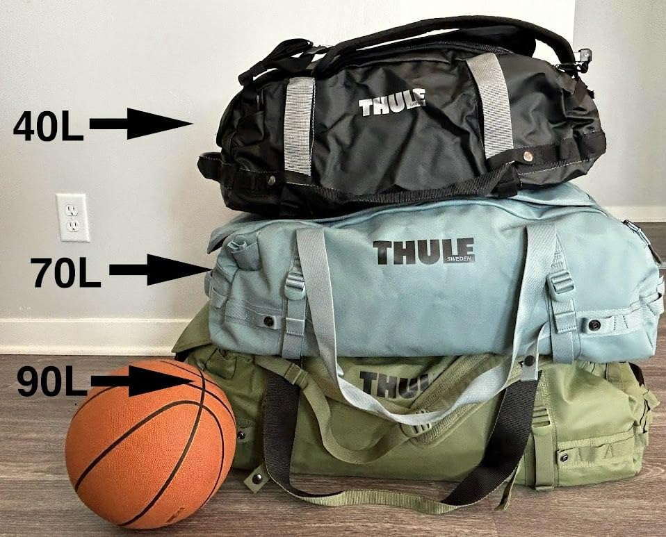 Chasm Duffel bag, Weather-resistant materials, Easy packing, Converts to backpack, Internal pockets, Travel-ready customer photo 2