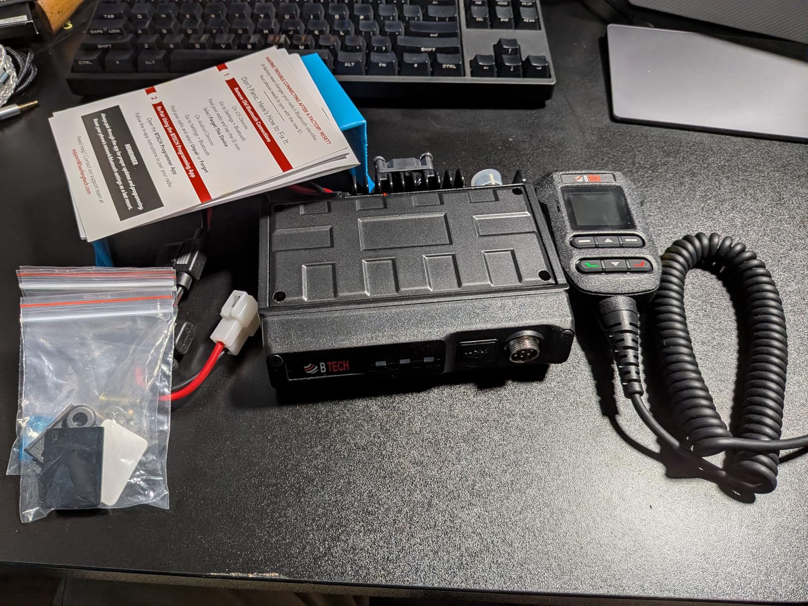 BTECH UV-50PRO 50W Dual Band Mobile Ham Radio - VHF/UHF Amateur Transceiver with APRS, GPS, Bluetooth App Programming, AI Noise Reduction & Satellite Tracking customer photo 1