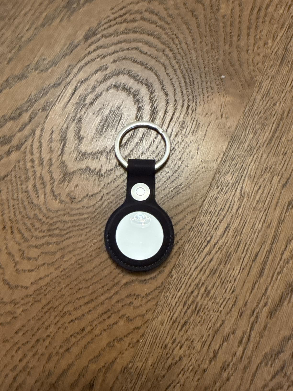 AirTag FineWoven Key Ring - Black customer photo 2