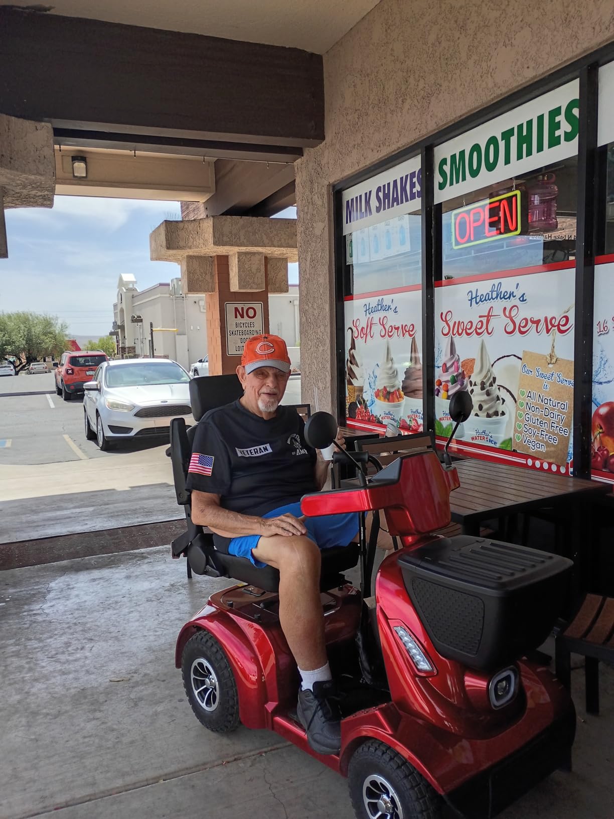 Ecomobi Outdoor Heavy Duty Mobility Scooter for Adults & Seniors - 1000W, 500 lbs Bariatric Capacity, 32 Miles Long Range, 13.78 in Off-Road Tires, 15 MPH Max Speed, Full Suspension, Bluetooth Speaker customer photo 2