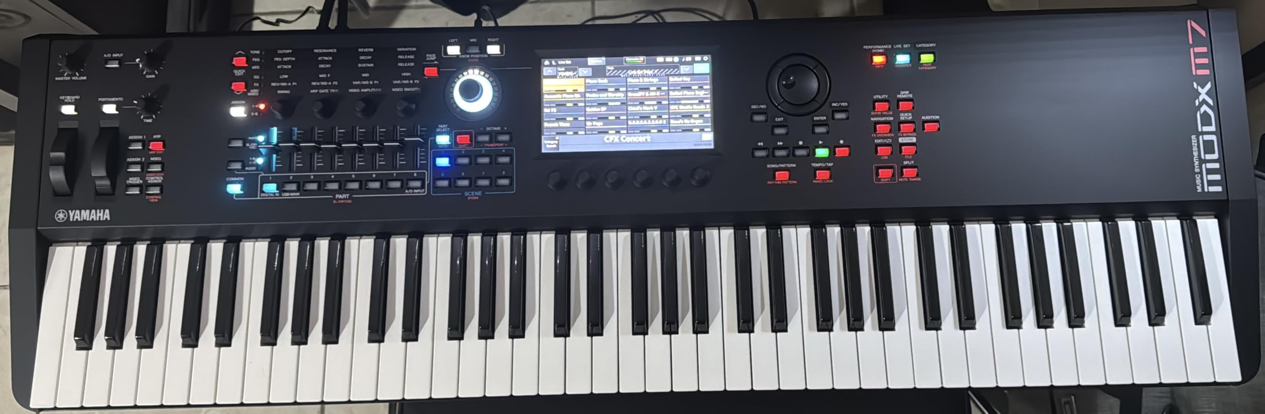 Yamaha MODX M7 76-Key Music Synthesizer with Improved Keyboard Action, Performance Focused for Next Generation Sound Exploration customer photo 2