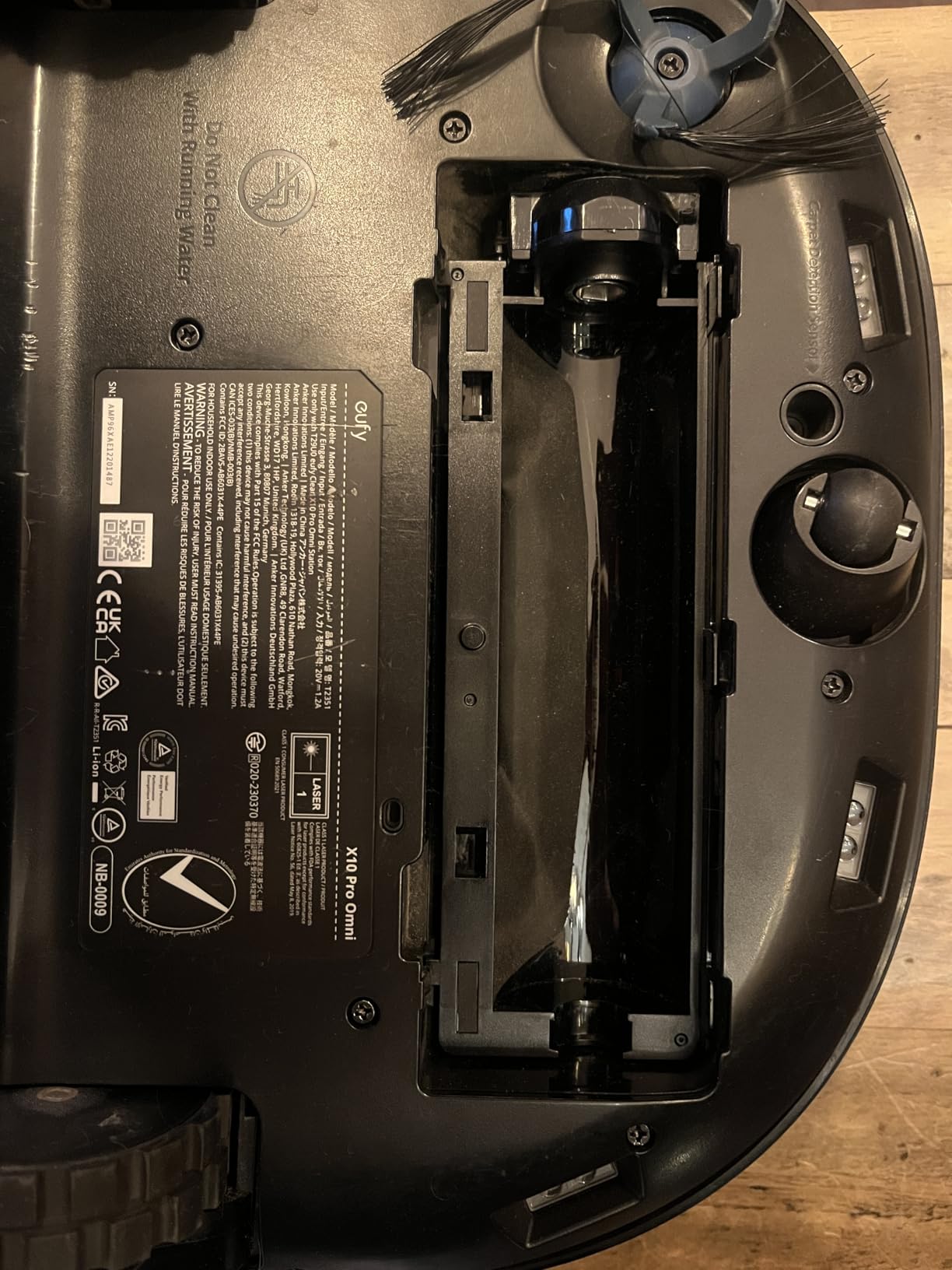 eufy C28 Robot Vacuum and Mop Combo, 15,000 Pa Suction, HydroJet Always Fresh Roller Mop, Upgraded from X10 Pro, Zero-Tangle Design for Pet Hair, Auto Mop Washing&Drying, Self-Emptying&Refilling customer photo 1