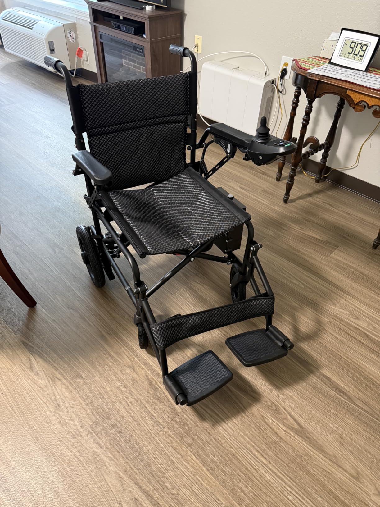 [2026 Upgrade] Hassky Electric Wheelchair for Adults Foldable, 15 Miles Range, All Terrain Power Wheelchair customer photo 1