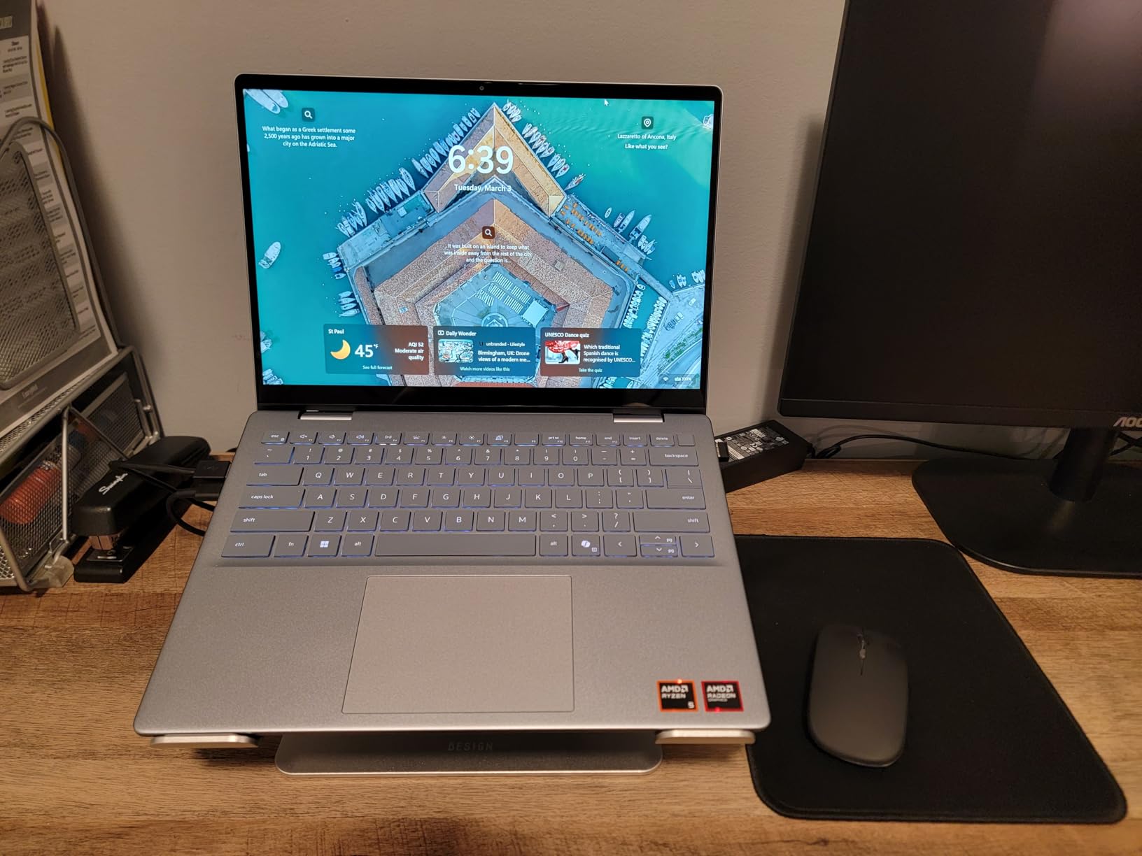 Dell Inspiron 14 2-in-1 Laptop for 2026 Business, Lifetime Office, AI Copilot, 14