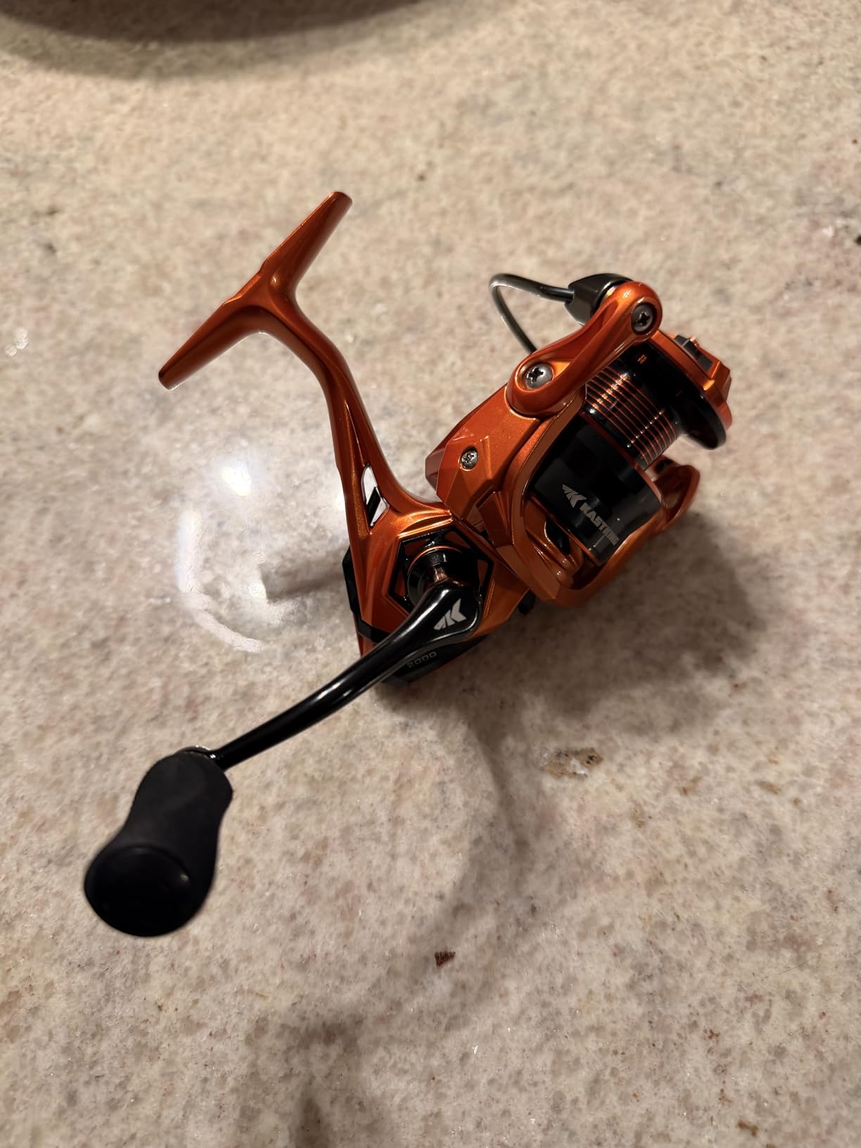KastKing Lethal Blaze Spinning Fishing Reel, 17.6LBs Max Drag, 5.2:1 Gear Ratio, Ultra-Smooth Freshwater & Inshore Spinning Reel, CNC Aluminum Spool, Ideal for Bass & Trout Fishing customer photo 1