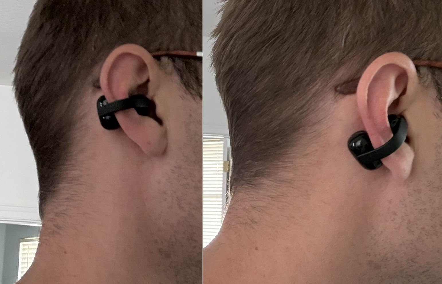 Sony LinkBuds Clip Open-Ear Truly Wireless Earbuds, Comfortable & Secure Fit, Lightweight Clip-On Design, Touch Controls, Ambient Sound Awareness, Water Resistant, Up to 37 Hrs of Playback, Black customer photo 2