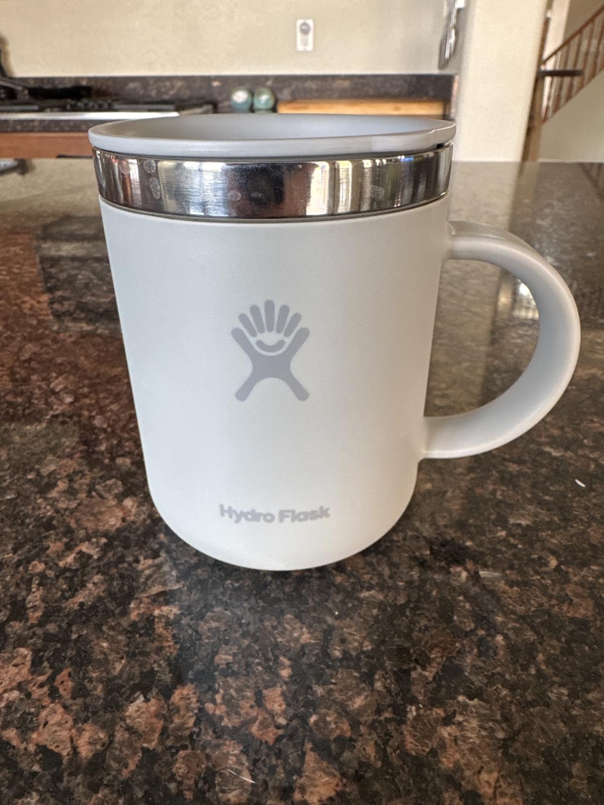 Hydro Flask Coffee Mug - Insulated Stainless Steel, Non Spill, Leak Resistant Travel Mug 12 Oz Tonal Black customer photo 2