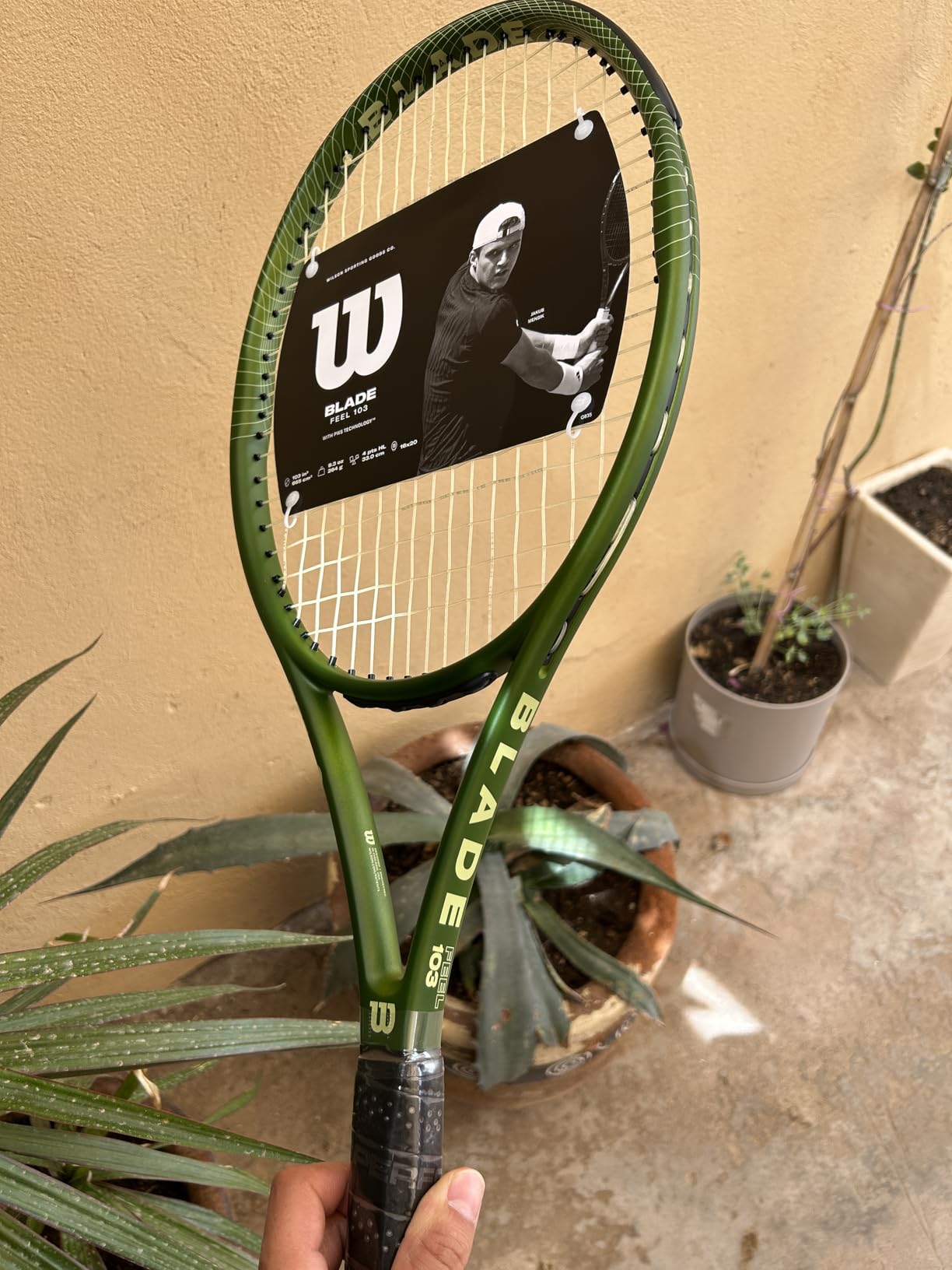 Wilson Blade Feel 103 Tennis Rackets customer photo 1