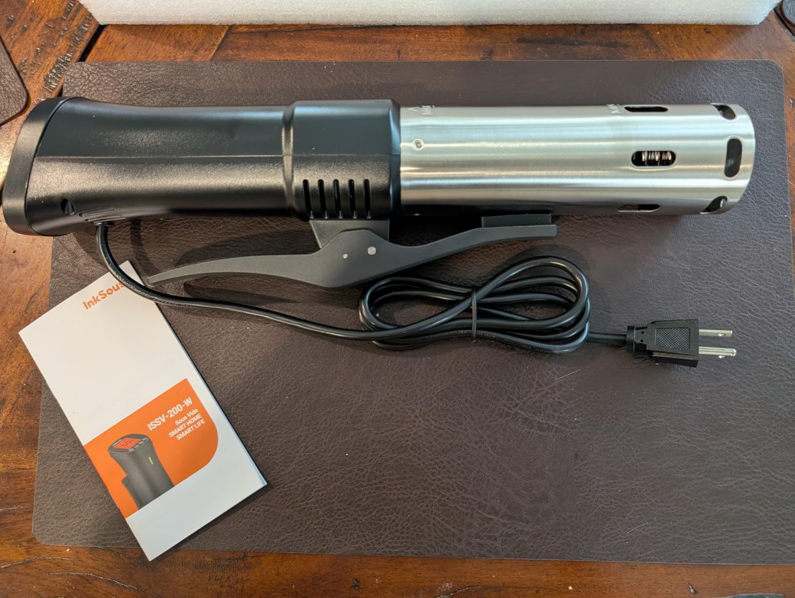 WiFi 2.4G Sous Vide Cooker, 1000W Sous Vide Machine Ultra-Quiet & 3D Fast Heating, App Control, Timer, Precise Calibration & Restaurant Chef-Level Recipes customer photo 2