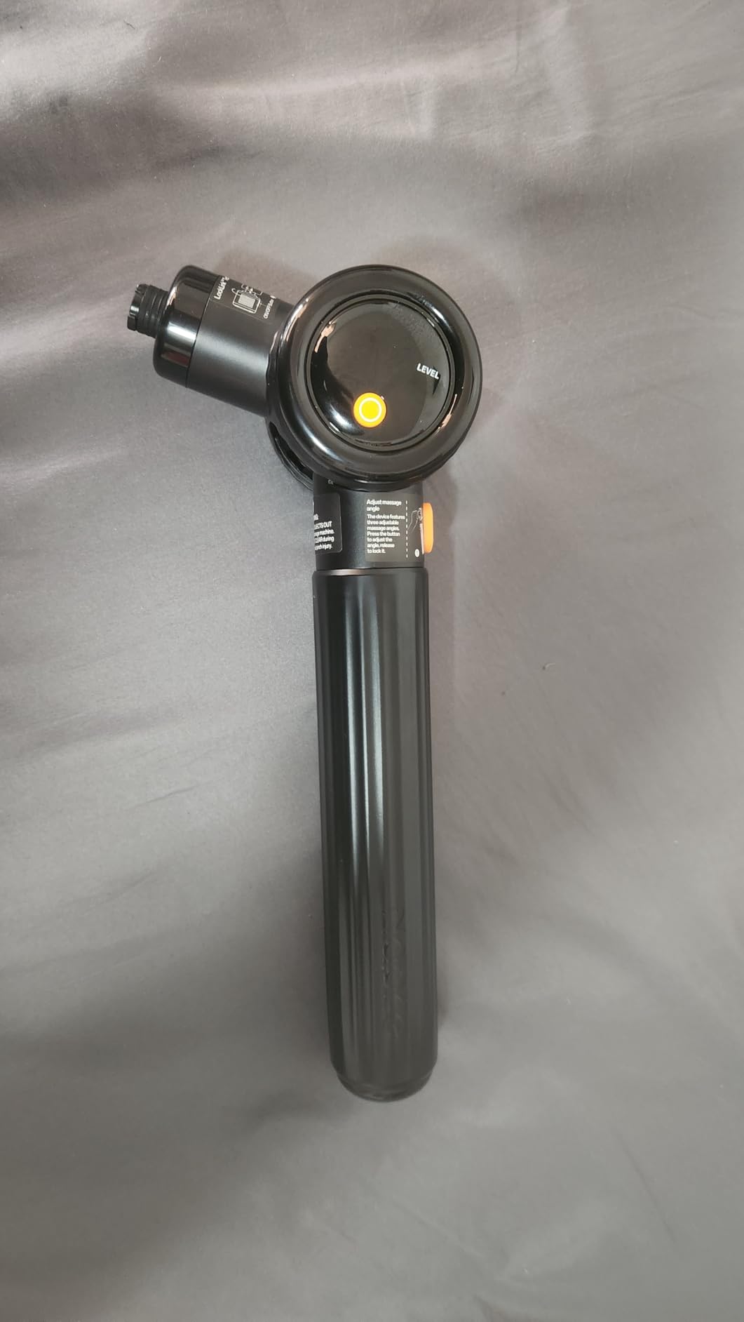 NAPRE Massage Gun with Heat and Cold, Massage Gun Deep Tissue with Extension Handle & 3 Adjustable Angles, Handheld Percussion Back Massager, 6 Heads, with Case customer photo 1