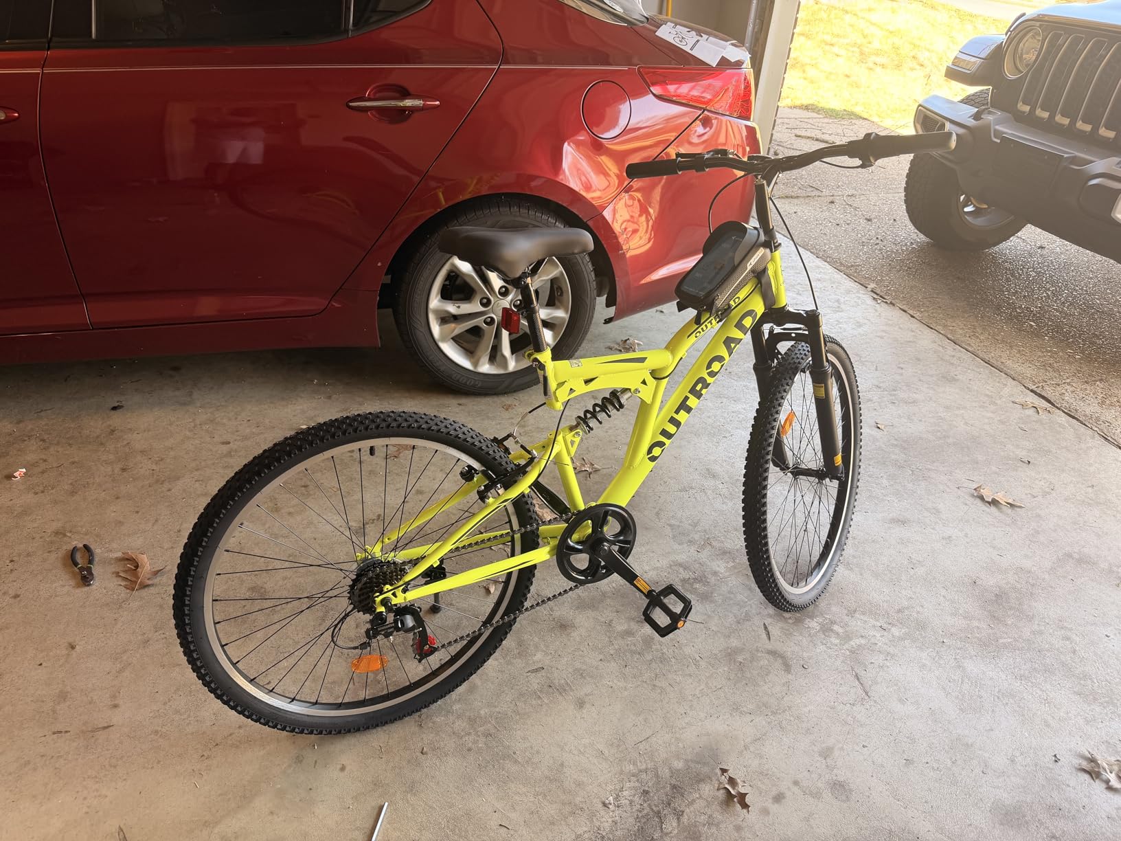 Max4out 26 inch Mountain Bike Dual Full Suspension, Outdoor Hybrid Bikes, 7-Speed/High-Carbon Steel, for Men Women Adult, MTB Bicycle with Suspension Fork customer photo 2