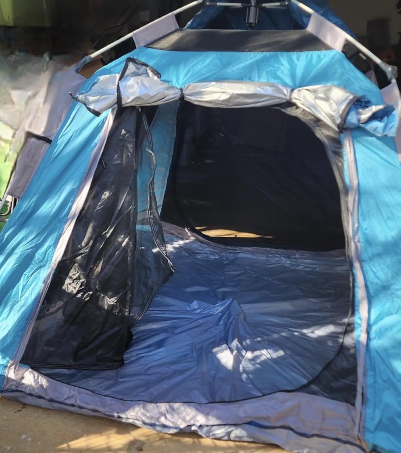 Golabs Pop Up Camping Tent for 2/3/4 Person, 1-Min Setup by Pre-Attached Pole, 4 Side Mesh & Door for View/Airflow, CT2 Instant Canopy Tent with PU1500mm Waterproof, for Outdoor/Camping/Music Festivals customer photo 2