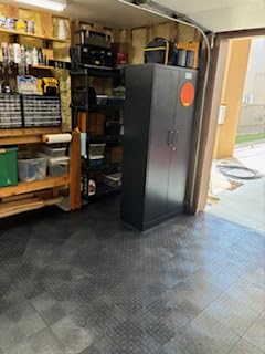 CAMMOO Garage Floor Tiles Heavy-Duty Interlocking 12