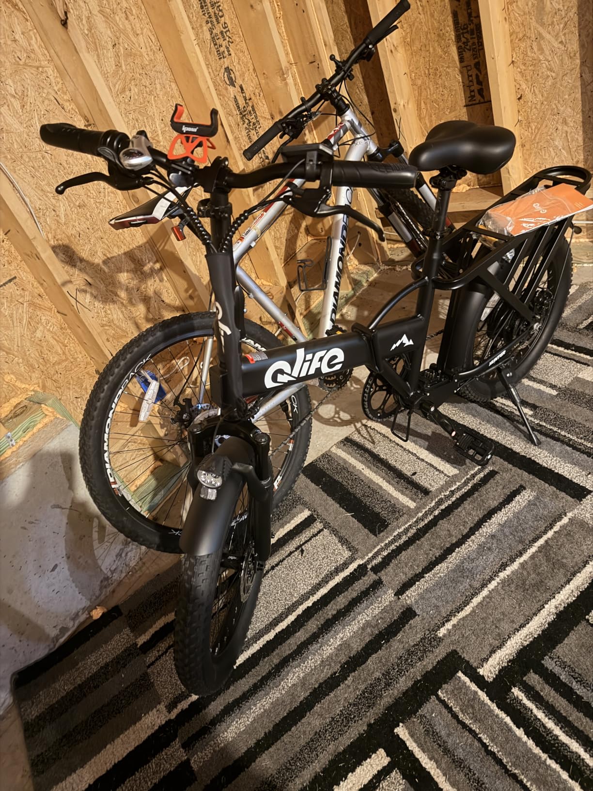 Qlife Hunter Foldable Electric Bike for Adults, Peak 1200W Ebike with 48V 13.5Ah Battery, 65-Mile Range customer photo 2