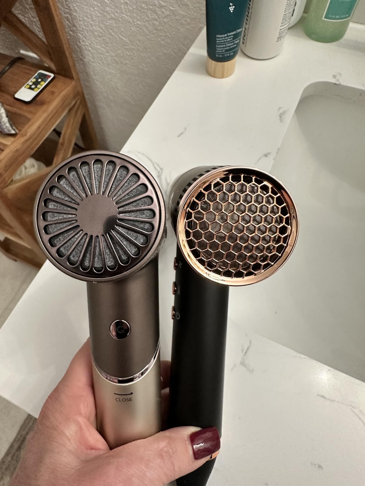 slopehill Professional Ionic Hair Dryer, High-Speed Salon Blow Dryer, Lightweight Compact Hairdryer for Travel, Low Noise Quiet for Home customer photo 1