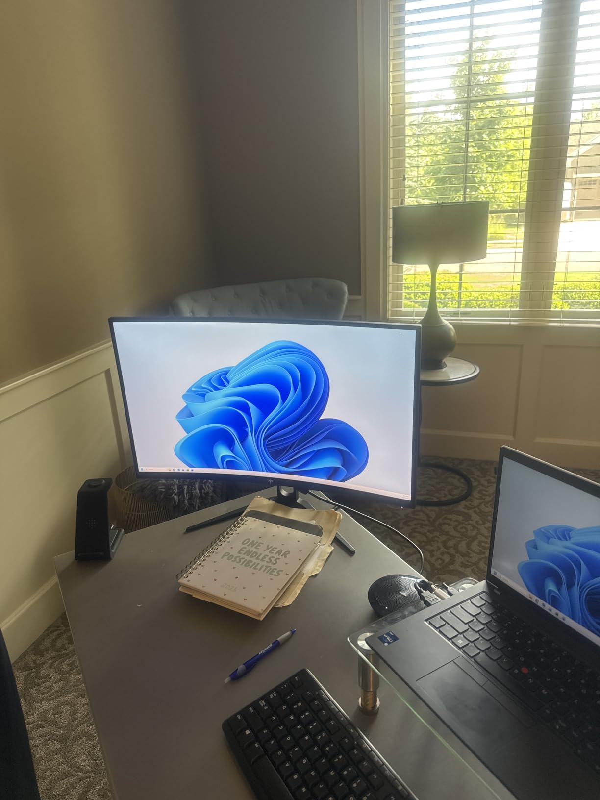KTC 27 Inch Curved Gaming Monitor, 1440P QHD 144Hz PC Monitor, 1500R Computer Display Adaptive Sync, HDR400, 4000:1 Contrast, Eye Care, DP HDMI Port, VESA Wall Mountable, H27S5C customer photo 1