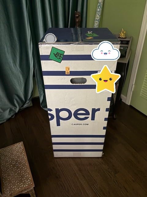 Casper Sleep Element Hybrid Queen Mattress - Medium Firm Feel - Motion Isolation - Breathable, Cooling Memory Foam - 100-Night Trial - CertiPUR-US customer photo 2