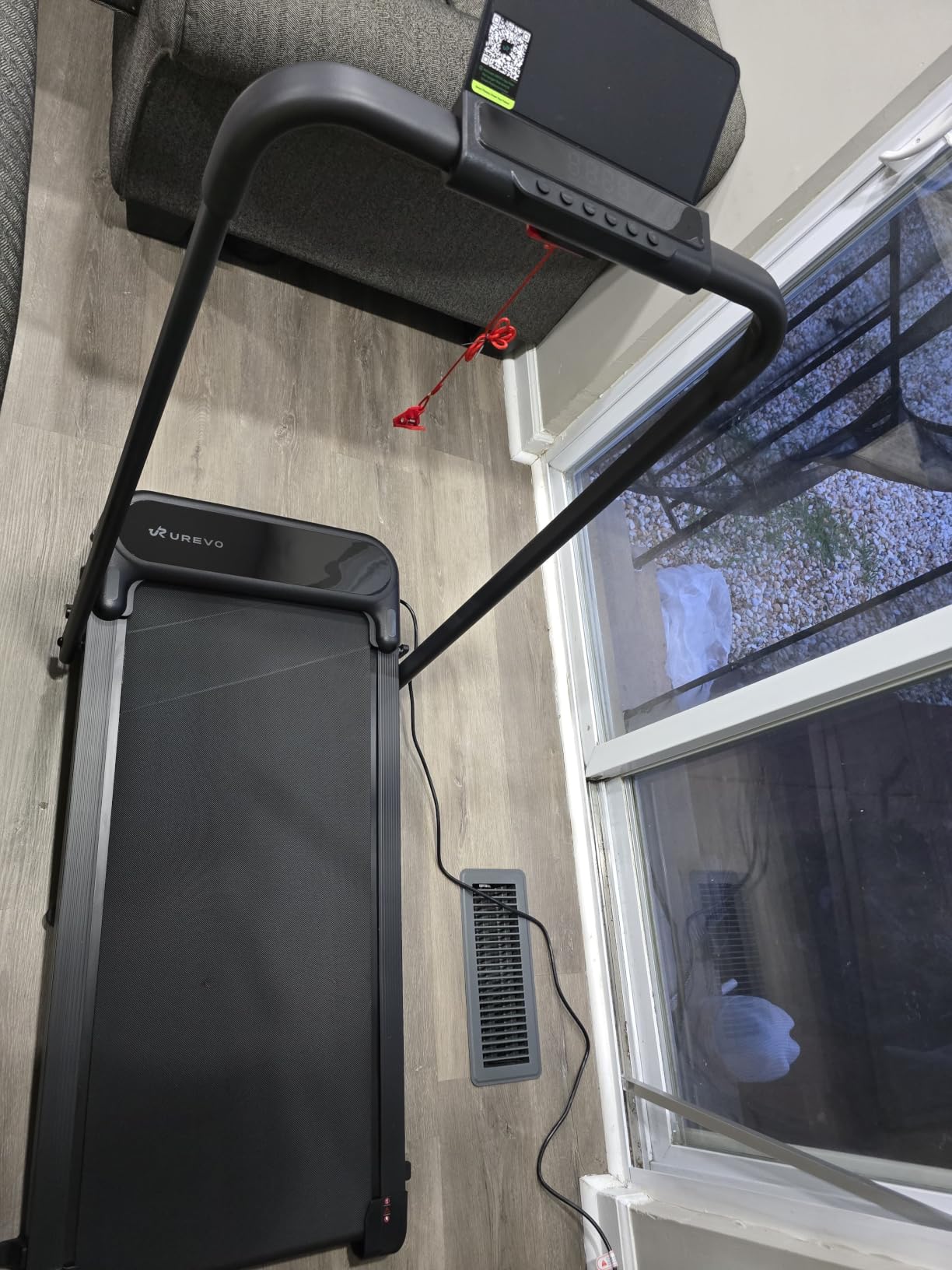 UREVO Strol 2E Pro Smart Incline Walking Pad Treadmill with APP, 12% Incline customer photo 1