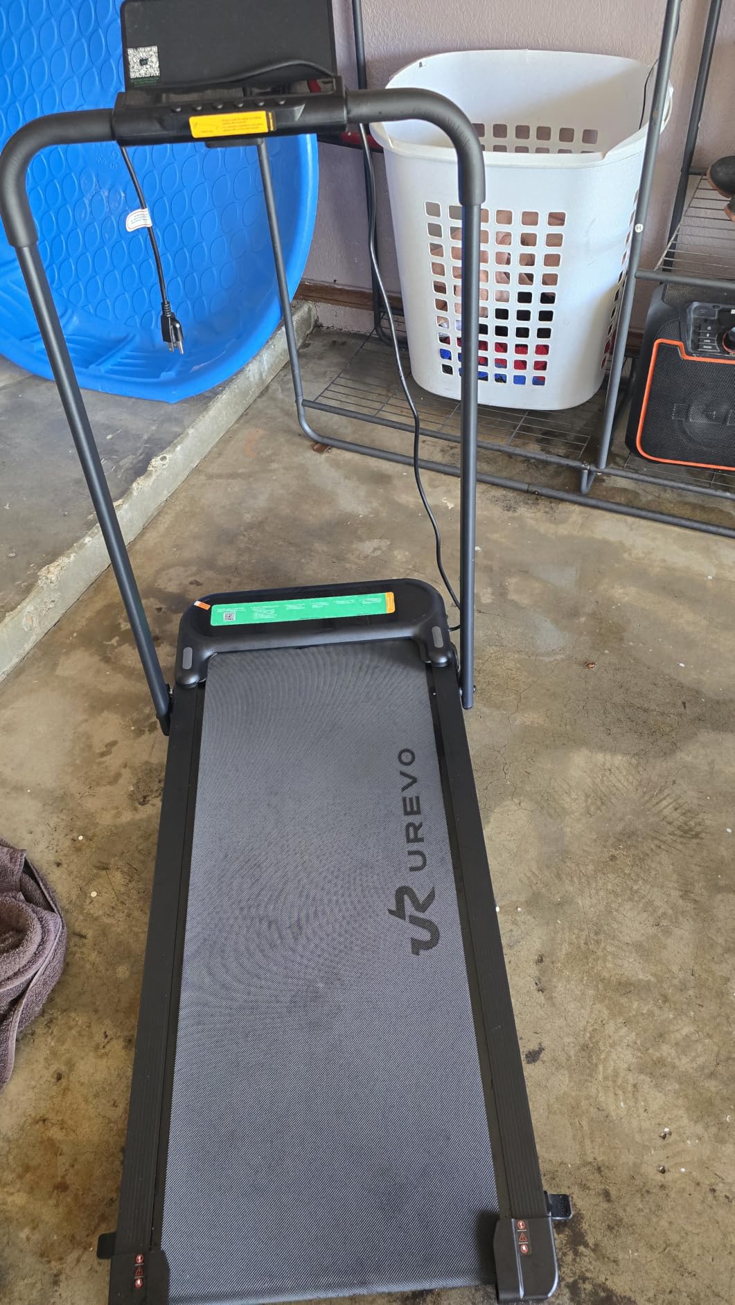 UREVO Strol 2E Pro Smart Incline Walking Pad Treadmill with APP, 12% Incline customer photo 2