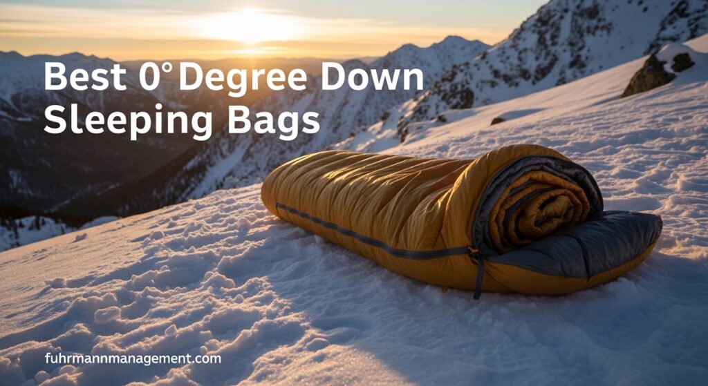Best 0 Degree Down Sleeping Bags
