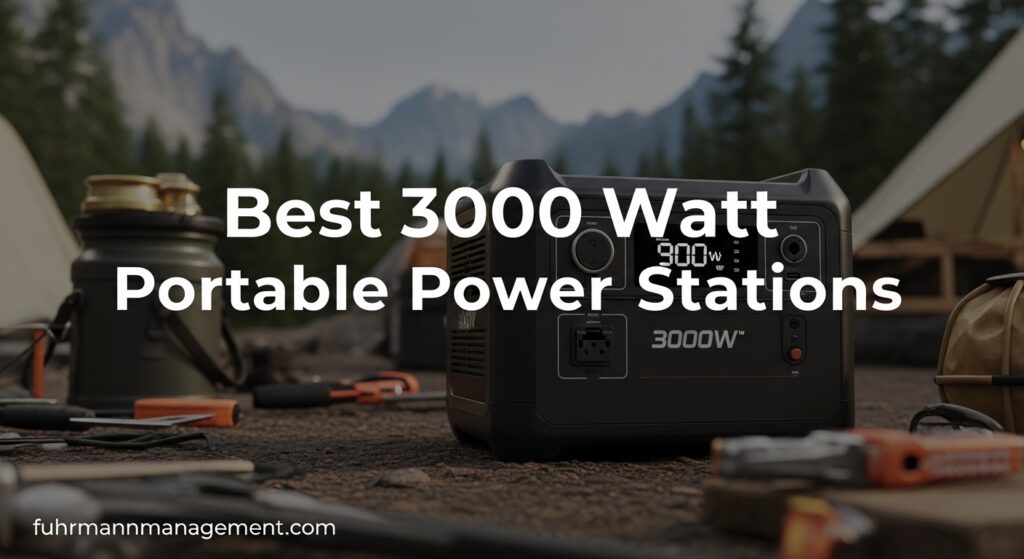 Best 3000 Watt Portable Power Stations