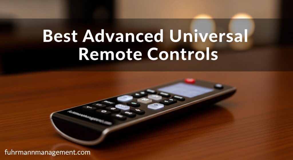 Best Advanced Universal Remote Controls