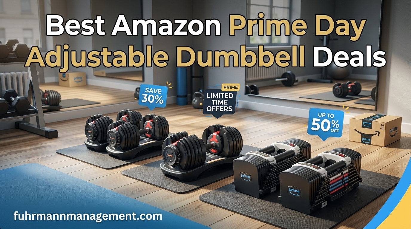 Best Amazon Prime Day Adjustable Dumbbell Deals