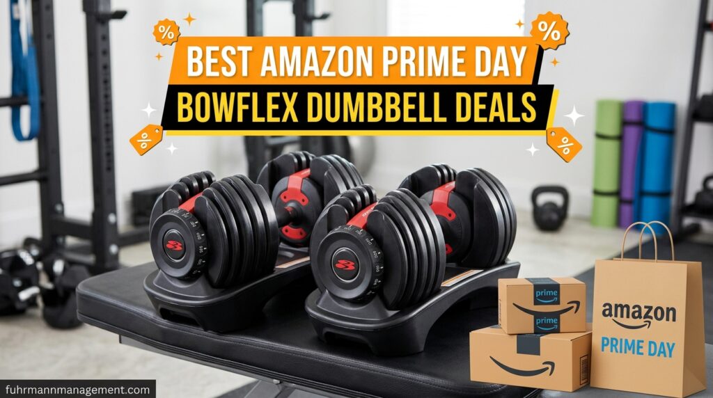 Best Amazon Prime Day Bowflex Dumbbell Deals