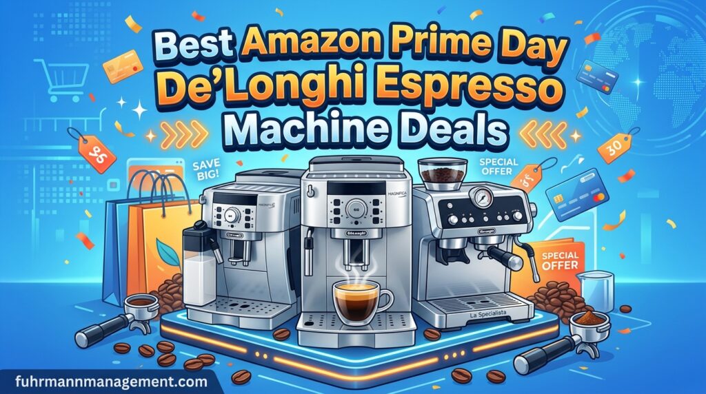 Best Amazon Prime Day De’Longhi Espresso Machine Deals