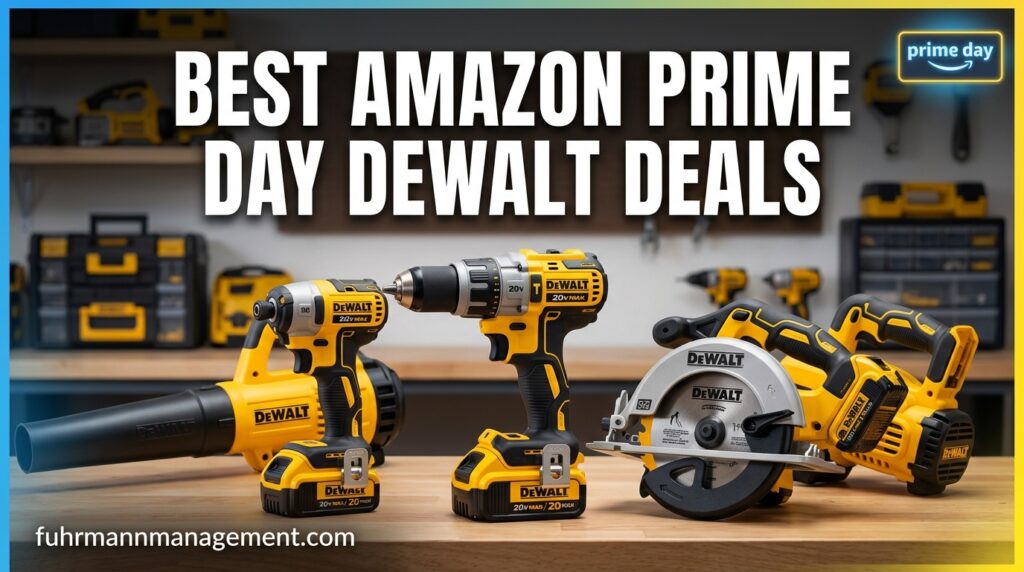 Best Amazon Prime Day DeWalt Deals