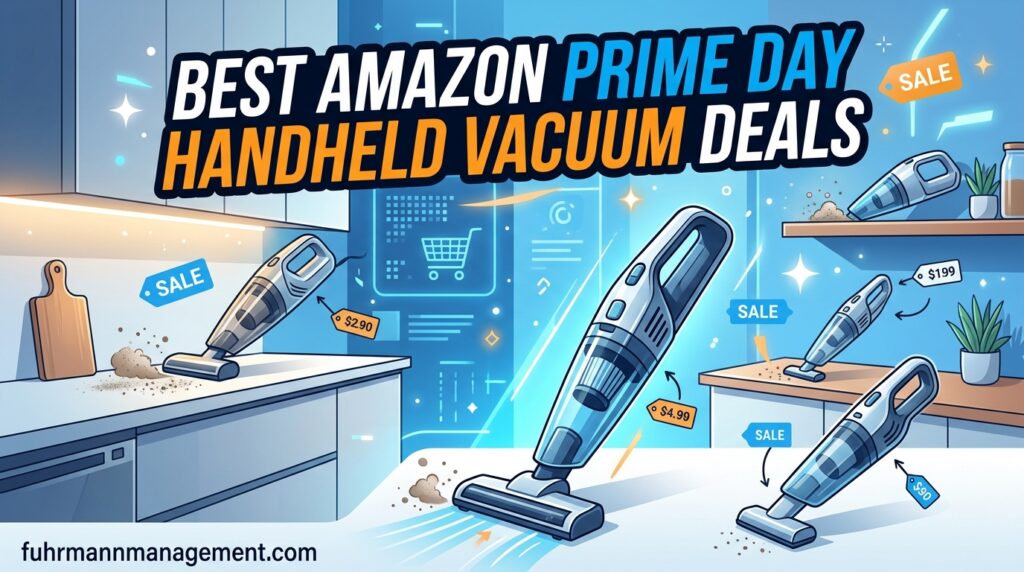 Best Amazon Prime Day Handheld Vacuum Deals