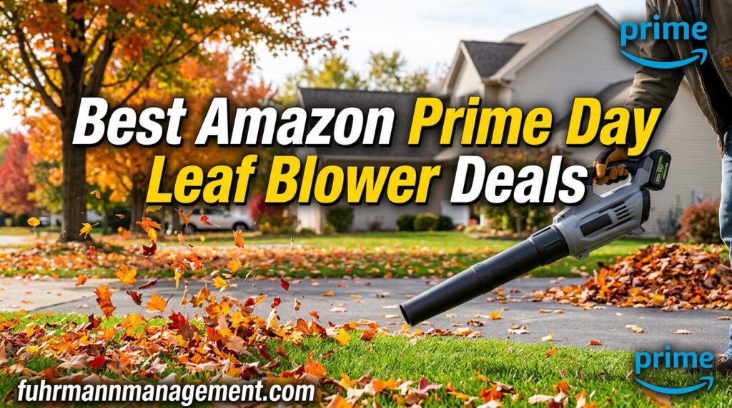 Best Amazon Prime Day Leaf Blower Deals