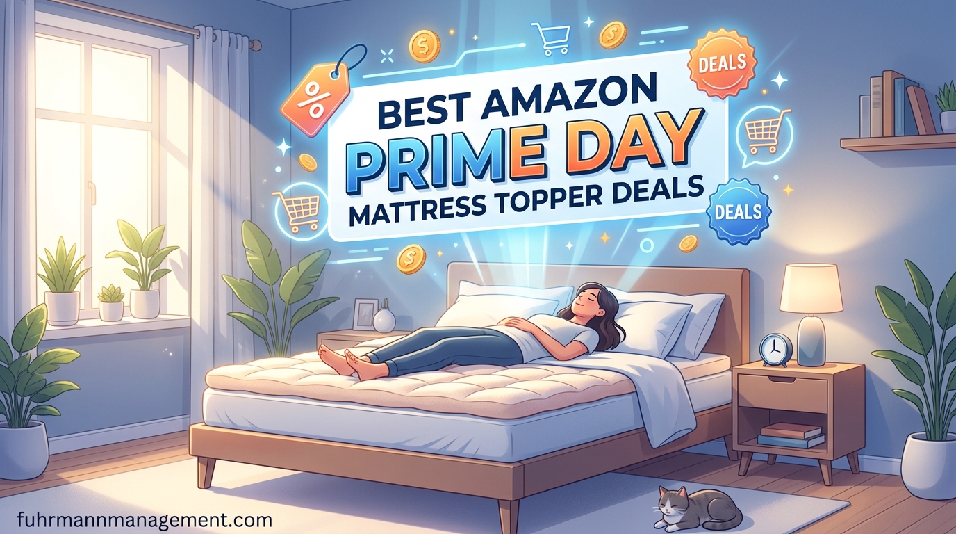 Best Amazon Prime Day Mattress Topper Deals