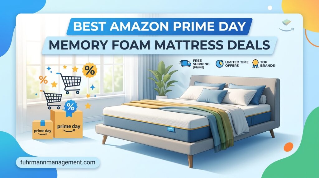 Best Amazon Prime Day Memory Foam Mattress Deals