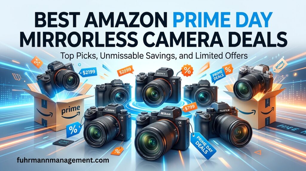 Best Amazon Prime Day Mirrorless Camera Deals