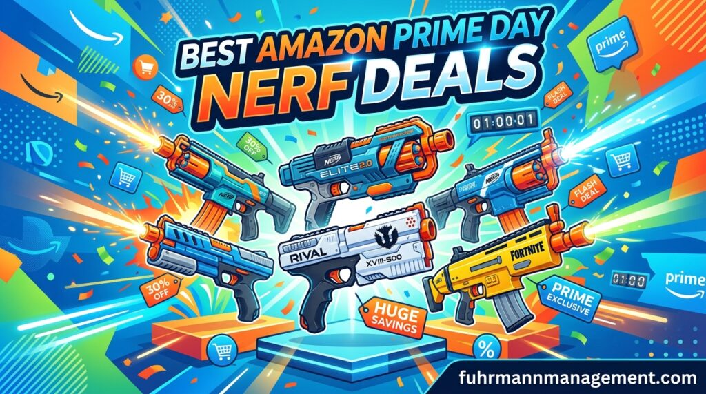 Best Amazon Prime Day Nerf Deals