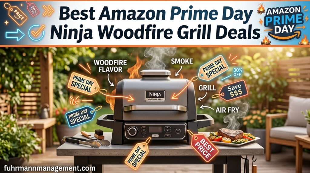 Best Amazon Prime Day Ninja Woodfire Grill Deals