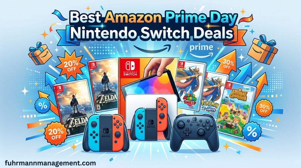 Best Amazon Prime Day Nintendo Switch Deals