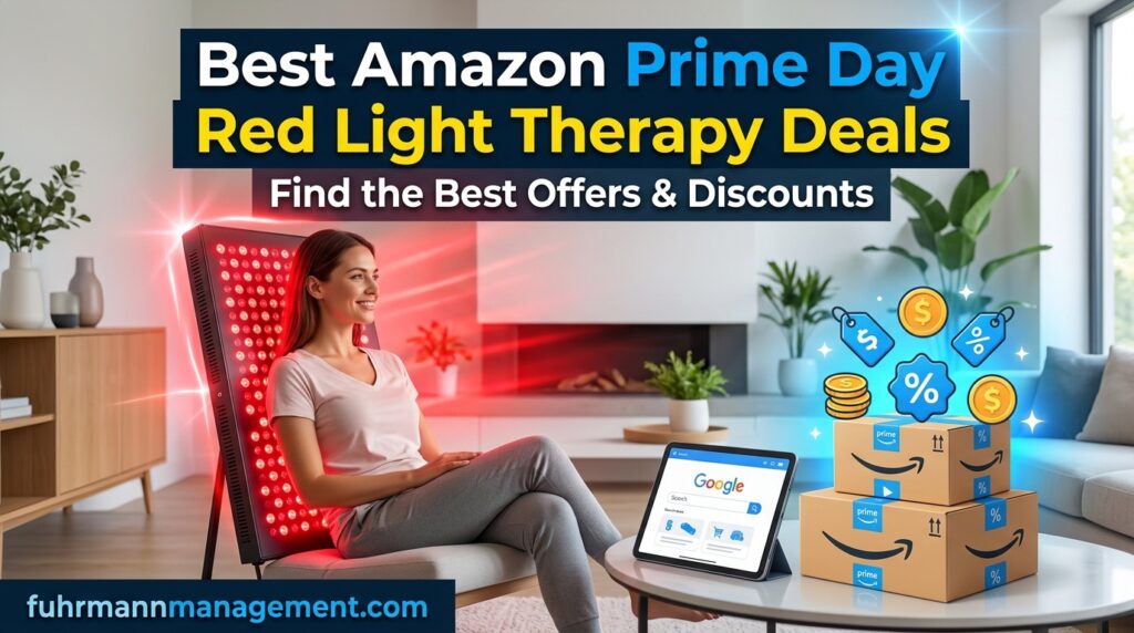 Best Amazon Prime Day Red Light Therapy Deals