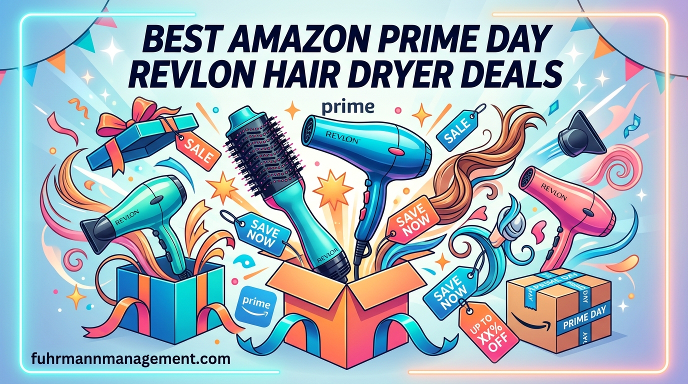 Best Amazon Prime Day Revlon Hair Dryer Deals