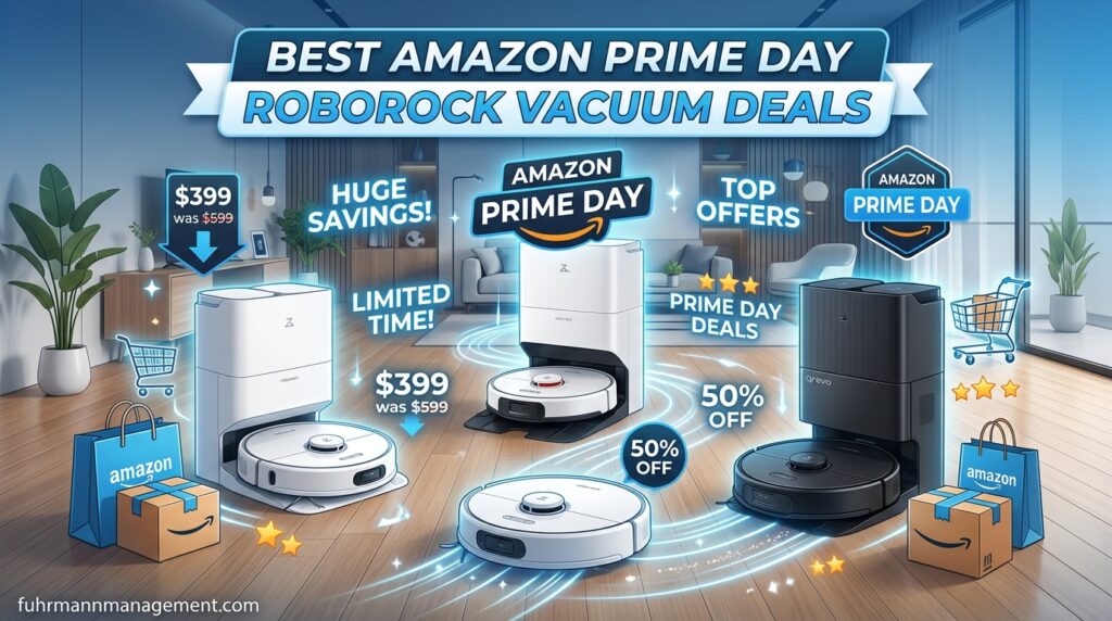 Best Amazon Prime Day Roborock Vacuum Deals