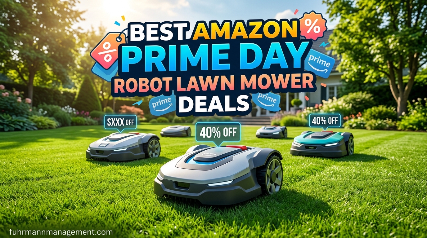 Best Amazon Prime Day Robot Lawn Mower Deals