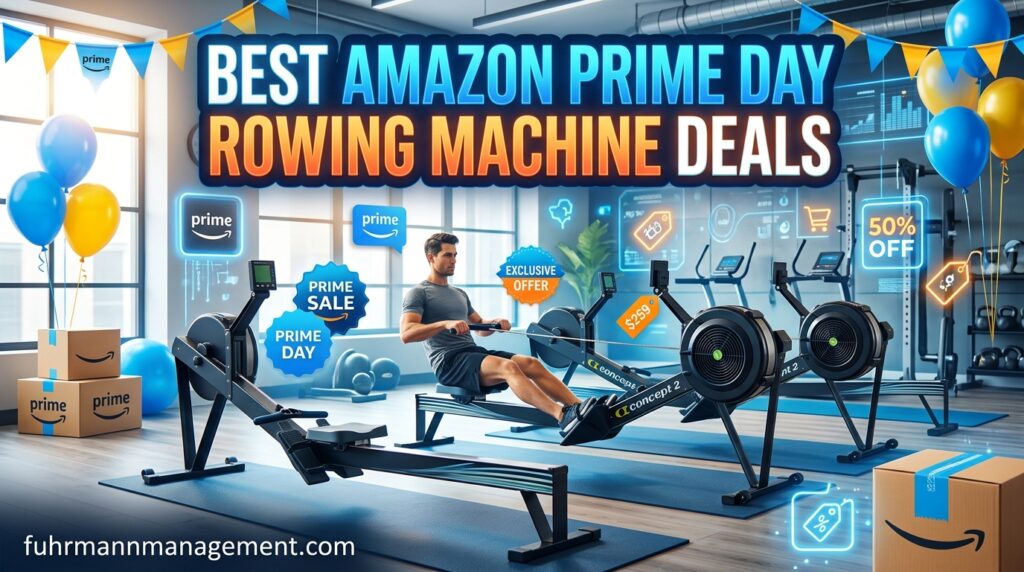 Best Amazon Prime Day Rowing Machine Deals